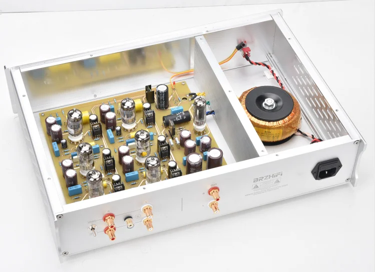 Replica of German D.Klimo Phono Stage Finished Pure Tube MM/MC Phono Preamplifier HiFi Audiophile Turntable Amp
