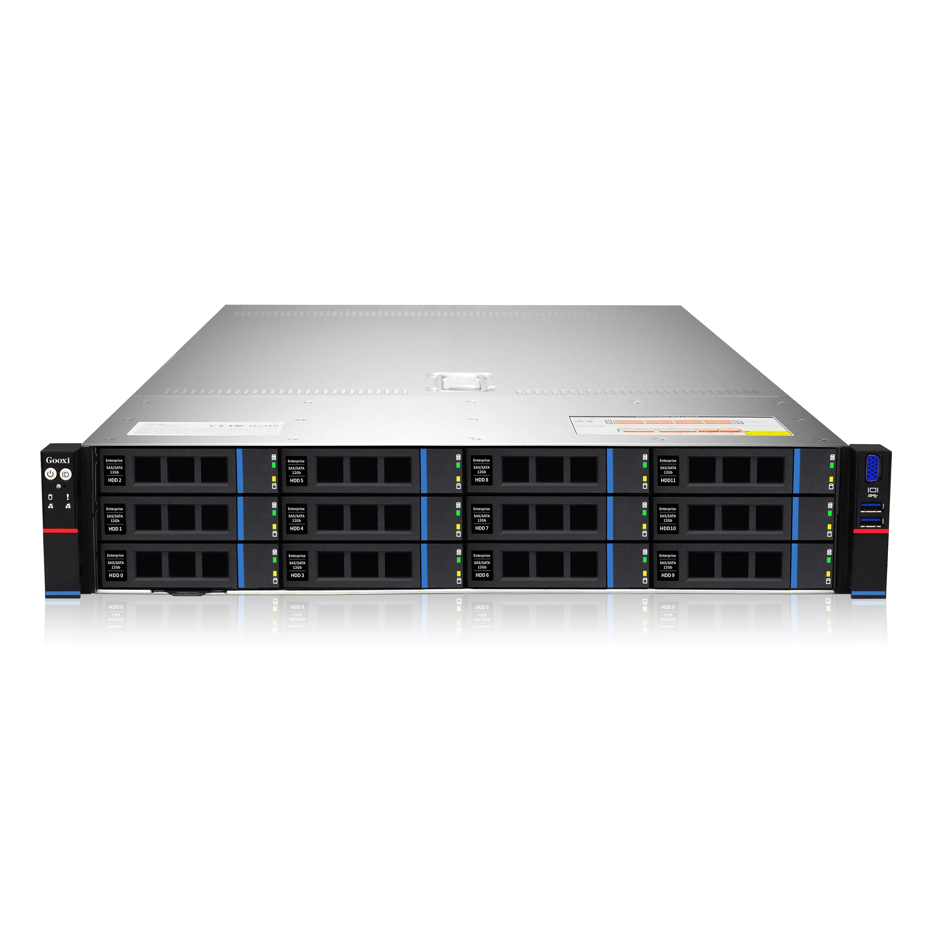 2U enclosure server barebone hpe hdd server