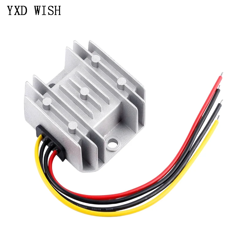 Voltage Regulator 24V to 12V Converter Step Down 24V 12V Waterproof Module DC DC 5A 10A 20A Buck Model Converter For Cars Solar