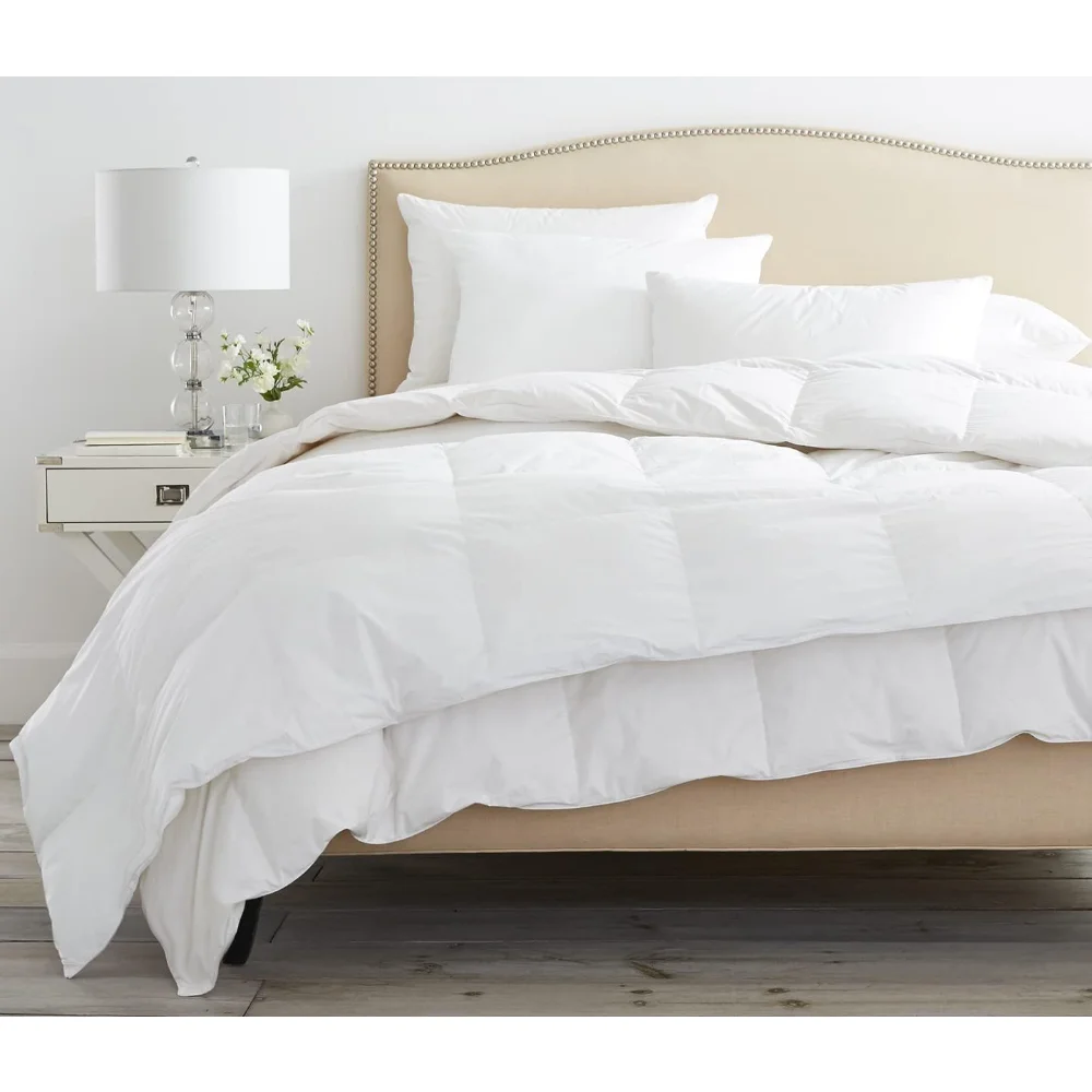 

Down Alternative Duvet Insert - Full/Queen, Winterweight - Luxury Shell - Hypoallergenic Primaloft Luxury Down Alternative Fill