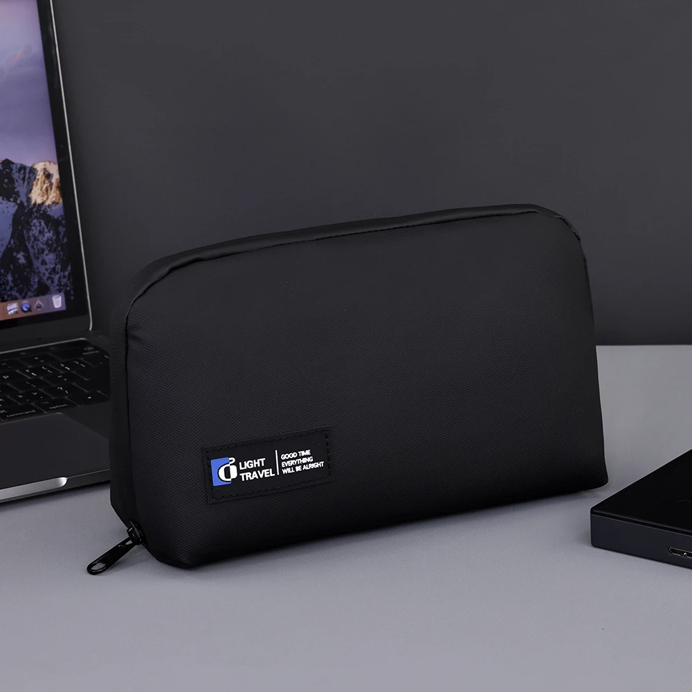 Draht USB Kabel Organizer Tasche Reise Kopfhörer Powerbank Daten Linien Lagerung Tasche Große Kapazität Maus Kabel Tasche – Detail 15