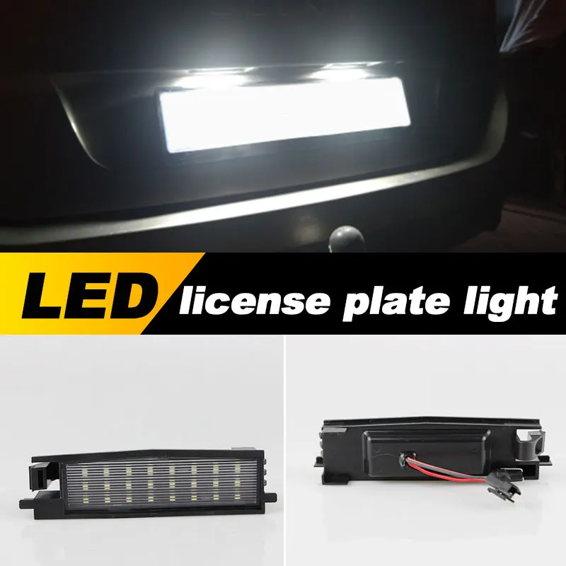 OEM4388111 2pcs Car License Plate Light SMD LED Number Plate Light For Ford Transit Connect 86VB-13550-AH 1732840 86VB-13550-A