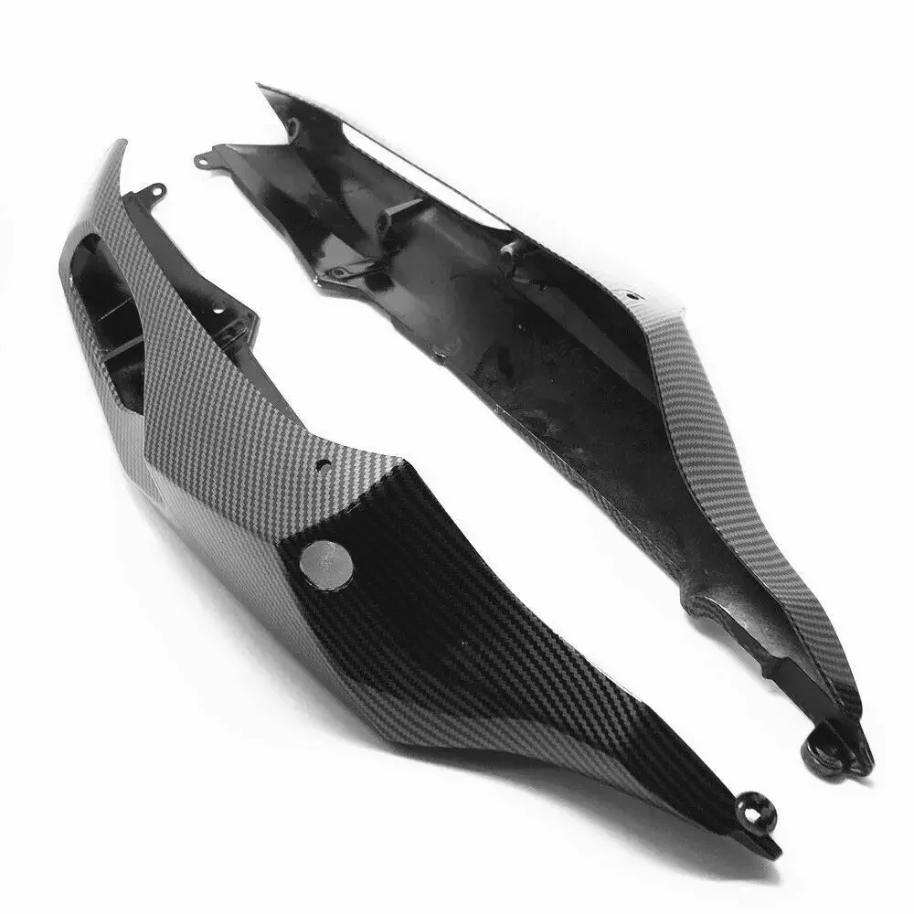 

For KAWASAKI NINJA ZX14R 2012-2020 ZX14 2006-2011 Hydro Dipped Carbon Fiber Finish ZX14R Motorcycle Rear Tail Side Seat Fairing