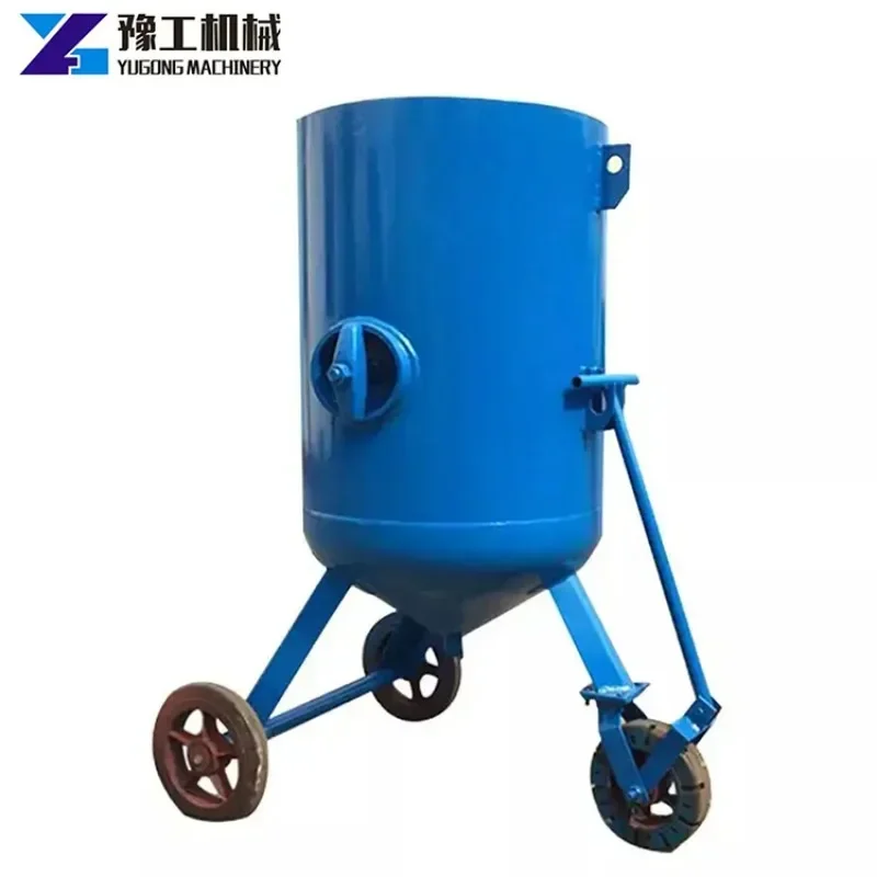 Small Industrial Shot Peening Machine Sandblasting Portable Sandblaster Portable Sand Blasting Machine