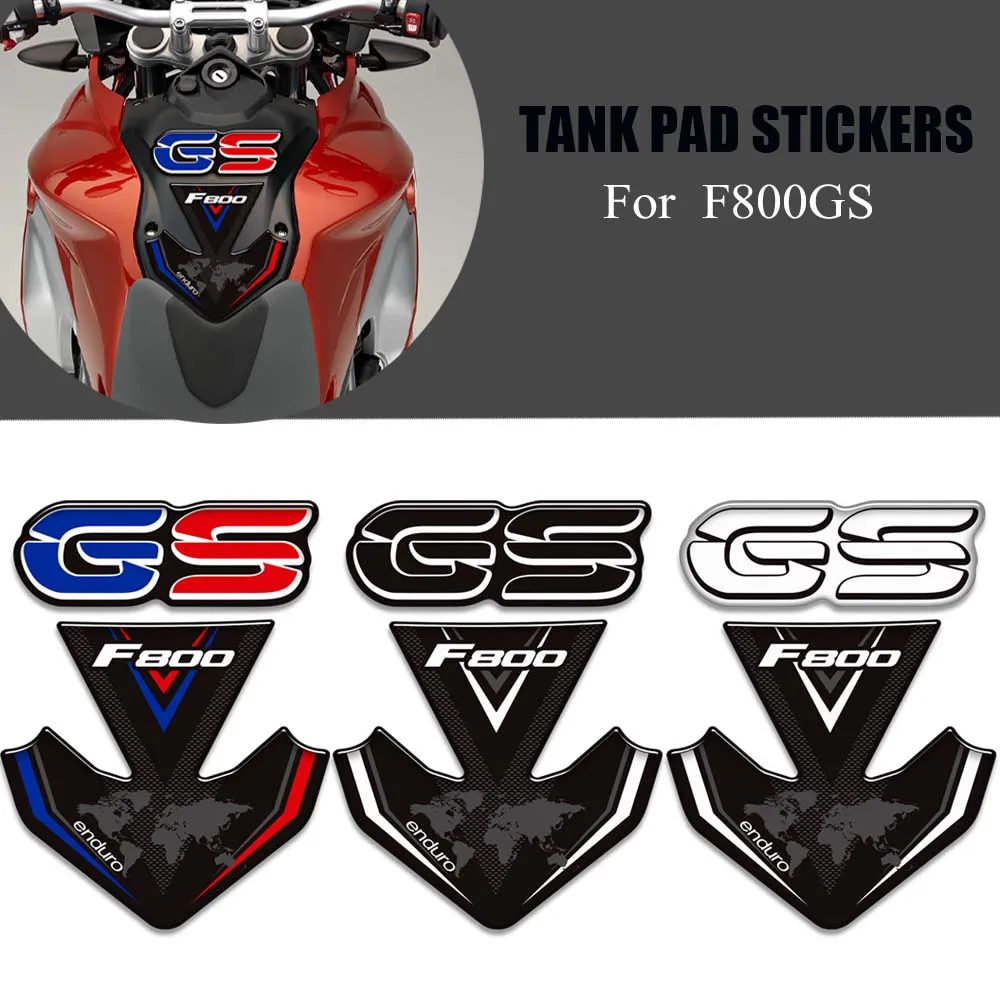 

For BMW F800GS F800 F 800 GS Motorcycle Stickers Decals Protection Gas Fuel Oil Kit Knee GSA ADV ADVENTURE Tank Pad Grips