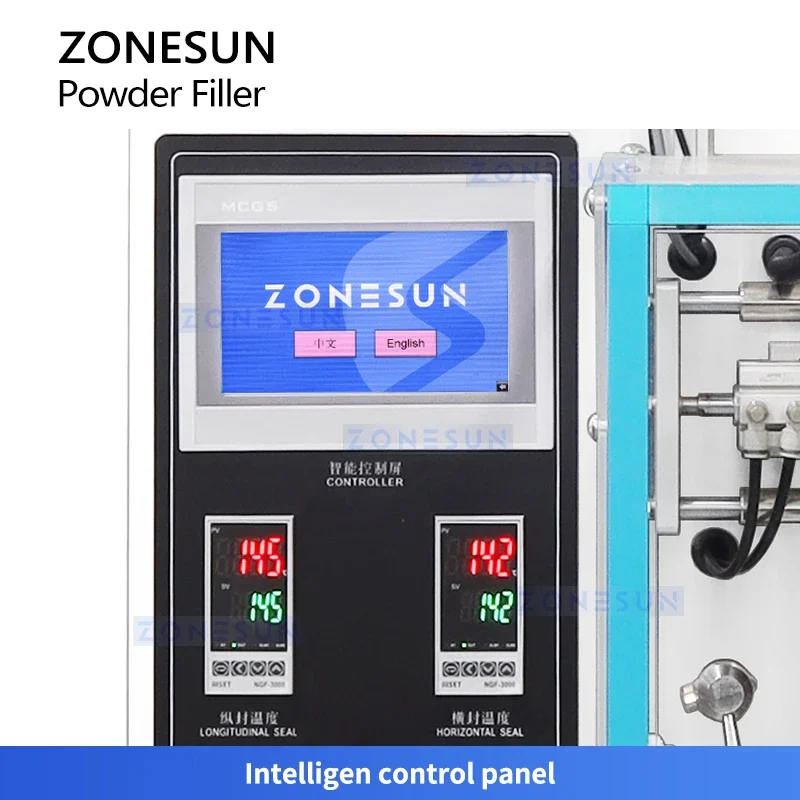 ZONESUN ZS-FS250 Automatische poederzakjesverpakkingsmachine VFFS vul- en sluitapparatuur
