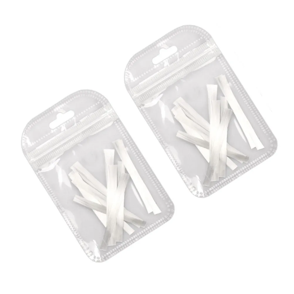 

Лента из фиброволокна для наращивания ногтей, 2 упаковки, белая, инструмент для нейл-арта, прочная, легкая, для маникюра, для салонов и домашнего использования