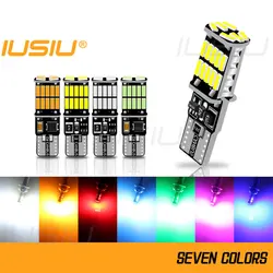 IUSIU 2PCS Super Bright T10 BA9S BAX9S BAY9S H6W H21W Led Bulb W5W 194 T4W 26smd Interior Parking Tail Car Light Signal Lamp 12V