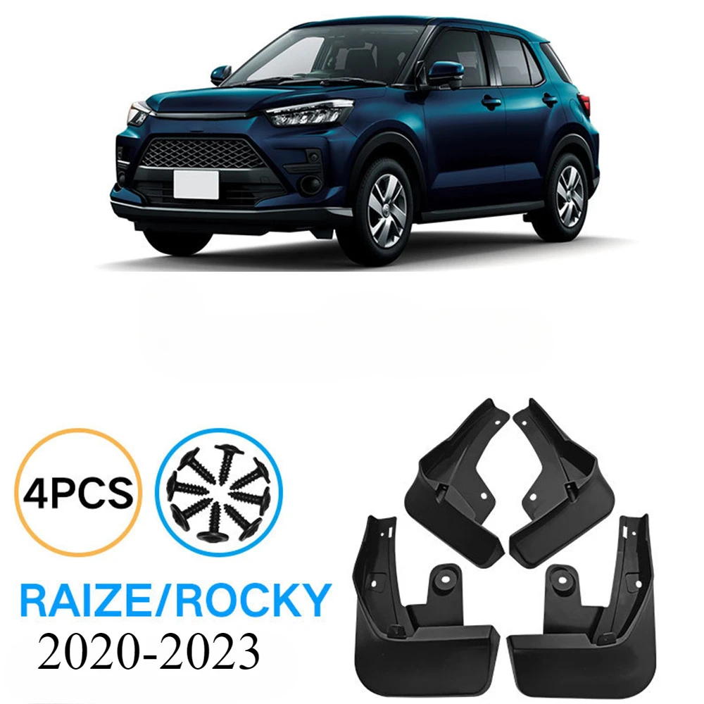 

4PCS Mud Flap Mudguard Fender Splash Guards Board For Raize/Rocky 2020 2021