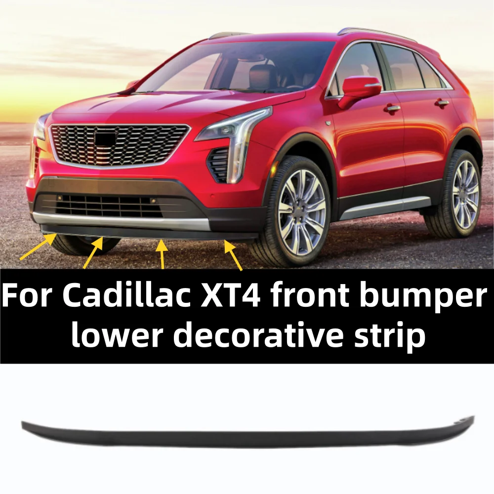 car front bumper reverse decorative strip OE: 84036410 For Cadillac XT4 2018-2023