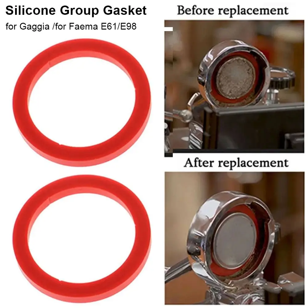 1 قطعة دائم 8.0 مللي متر سيليكون مجموعة طوقا E61 مانعة للتسرب O-حلقة طوقا مجموعة رئيس مجموعة مانعة للتسرب القهوة