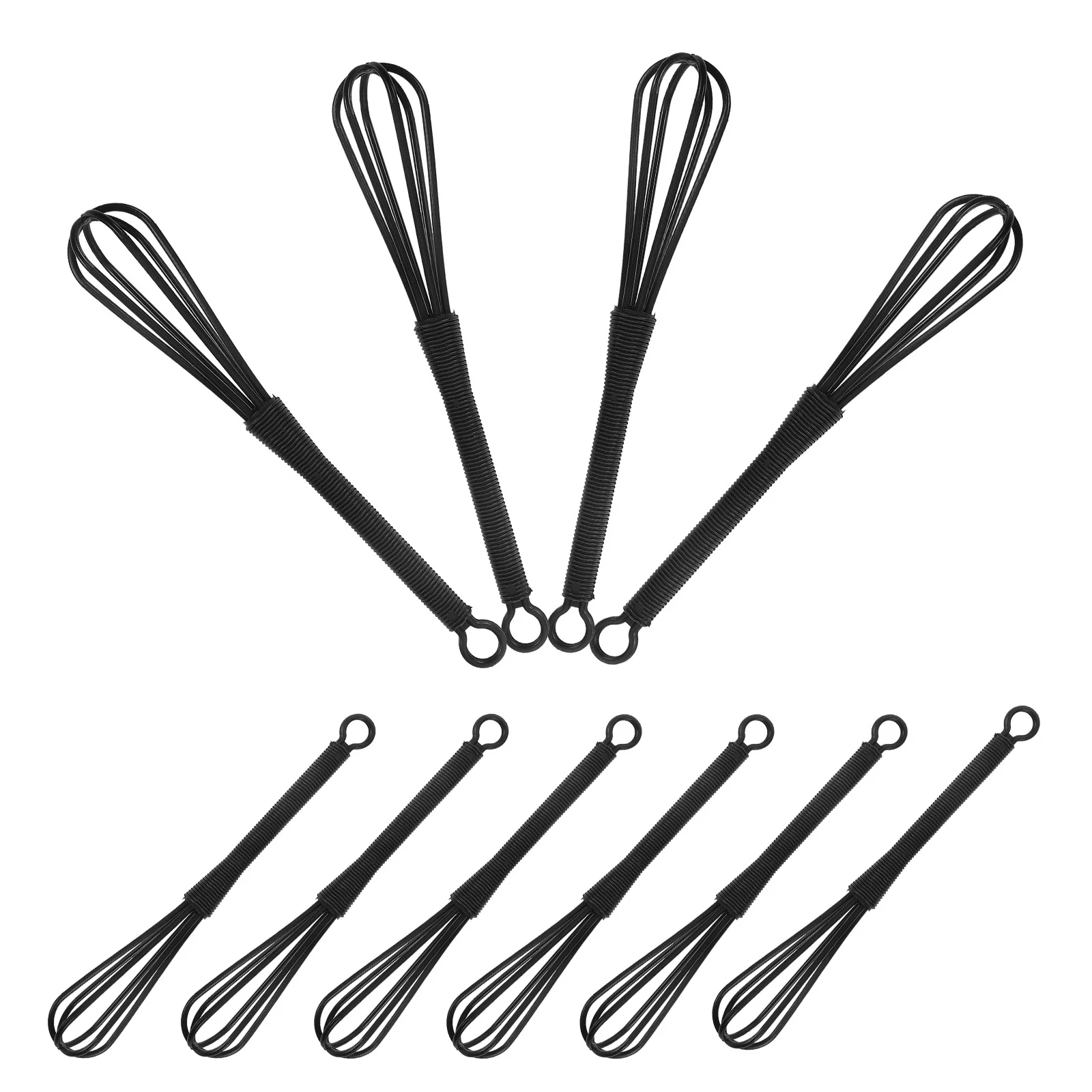 

10pcs Hair Color Mixer Semiautomatic Dye Mixing Tool For Salon Home Use No Electricity Required Even Blend Mini Whisk Hair