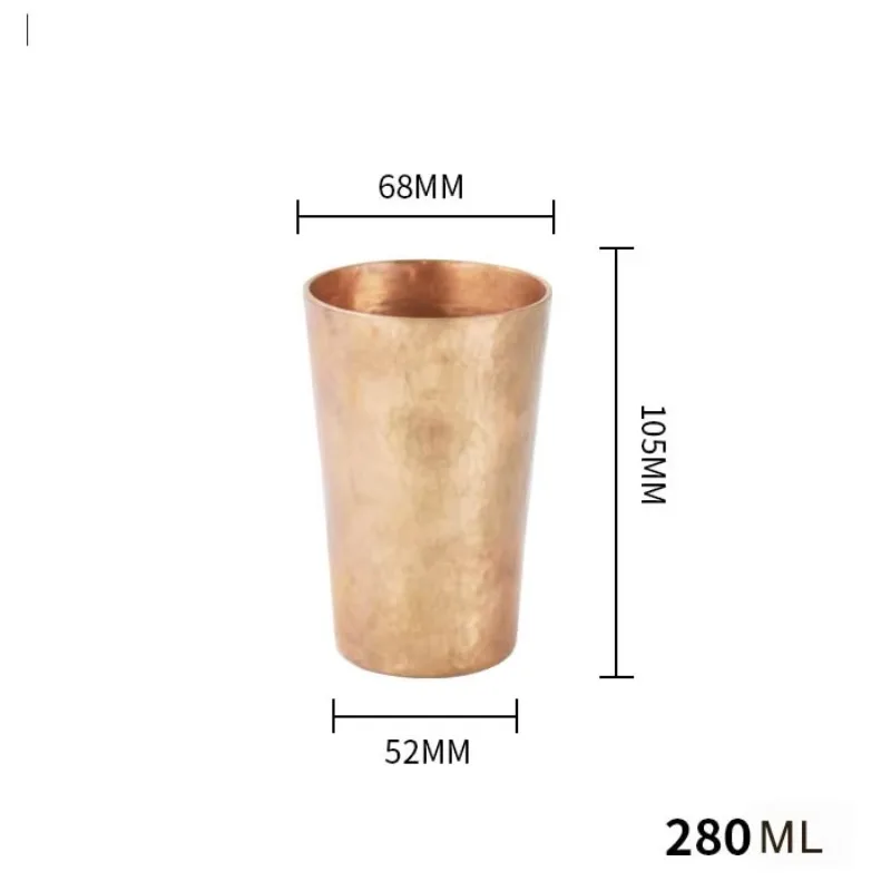 

Оптовая продажа: Медная кружка для Московского мула, 280 мл, ручной работы, для кофе и пива, 100% медь