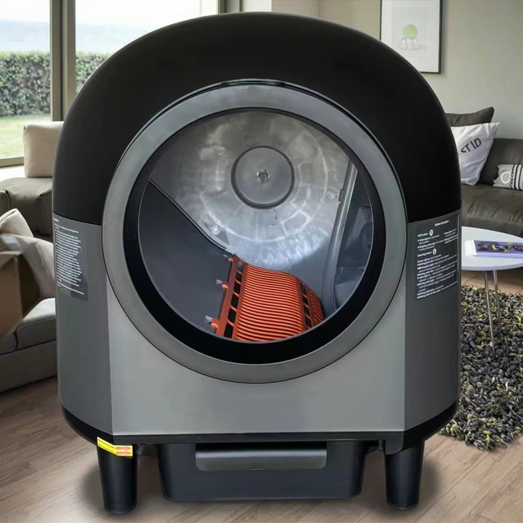 

HEYBO Aroma Electric Box Automatic Timed Cat Toilet TUYA App Control Self Cleaning Cat Box for Big Cats
