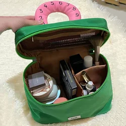 High Capacit Travel Portable Women Makeup Bag High Capacity Toiletries Organizer Storage Cosmetic Cases Zipper Wash Beauty Pouch