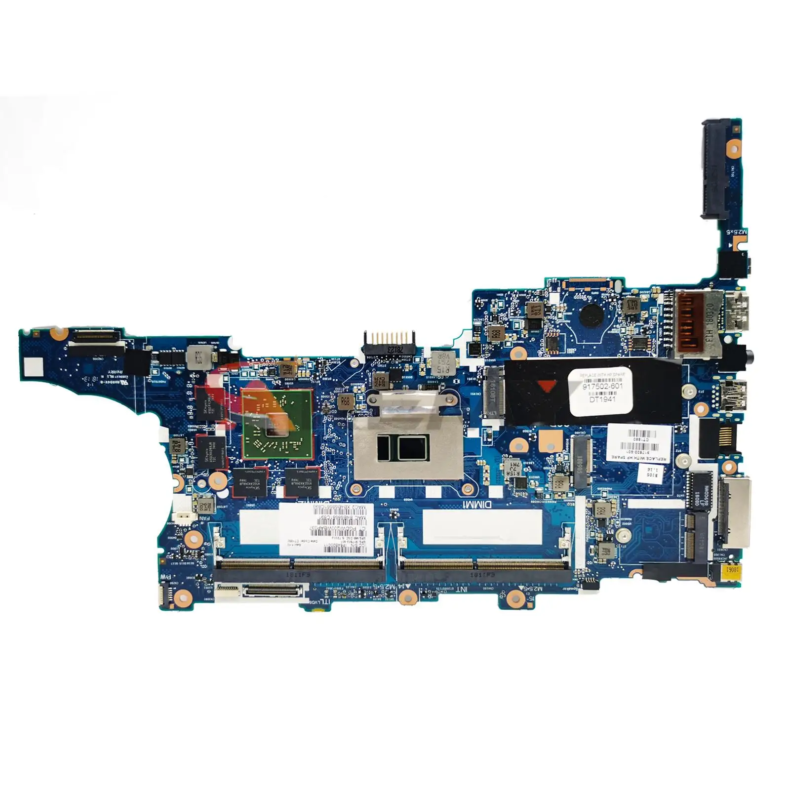Placa base para ordenador portátil HP EliteBook 850 840 G4 6050A2854301 917505-601 CPU I7-7500U GPU R7 M350 2G placa base para portátil prueba completa