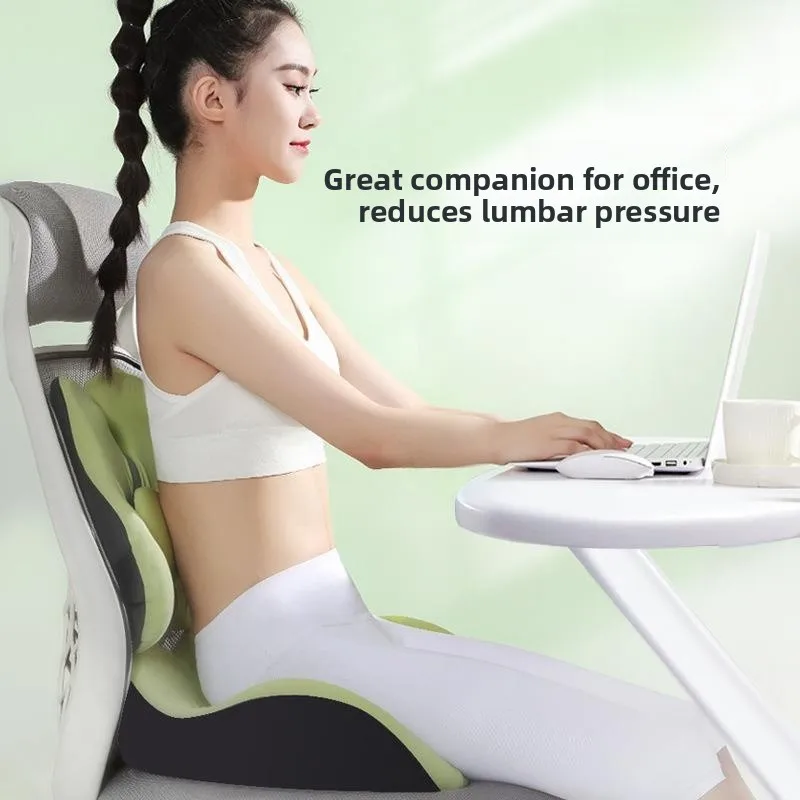 Office  Cushion Lumbar Support Memory Foam Separate Chair Pad Ergonomic Comfortable Backrest Pad for Long Time Sitting