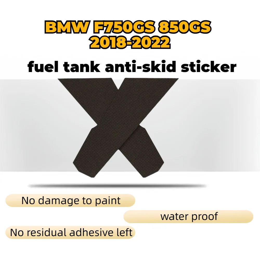 For BMW F750GS 850GS 2018-2022 Anti Slip Fuel Oil Tank Side Knee Grip Decal Protector Sticker Pad Motorcycle Stickers