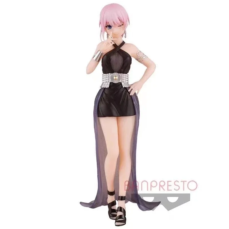 BANDAI Original The Quintessential Quintuplets Kyunties Nakano Ichika Nino Evening Dress Anime Action Figures Toys For Kids Gift