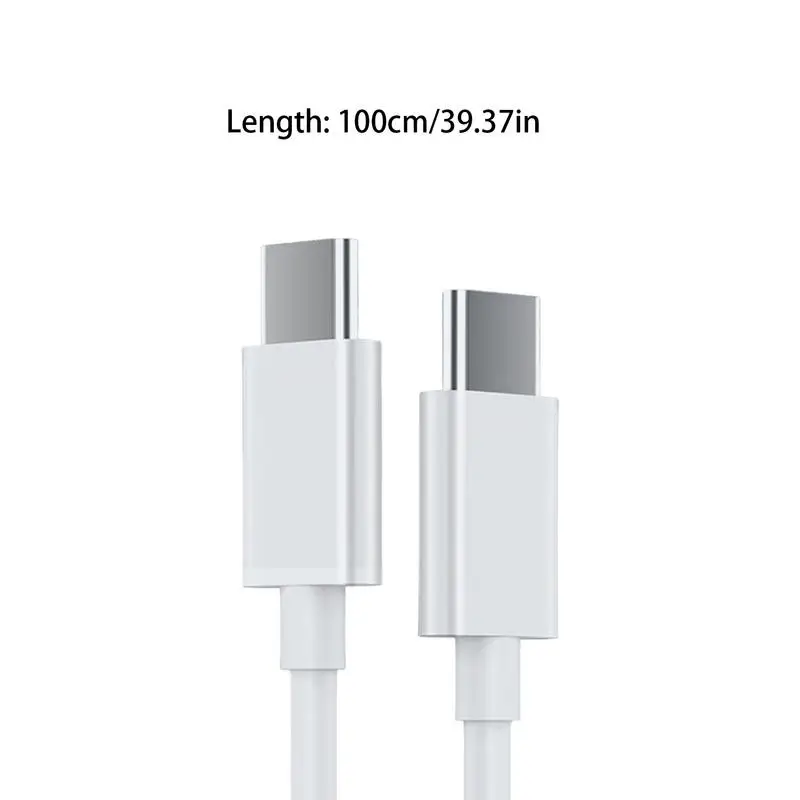 USB C에서 USB C 케이블 고속 충전 코드, 고속 연결 듀얼 C타입 인터페이스, 노트북, 태블릿, 휴대폰용, 6A, 120W