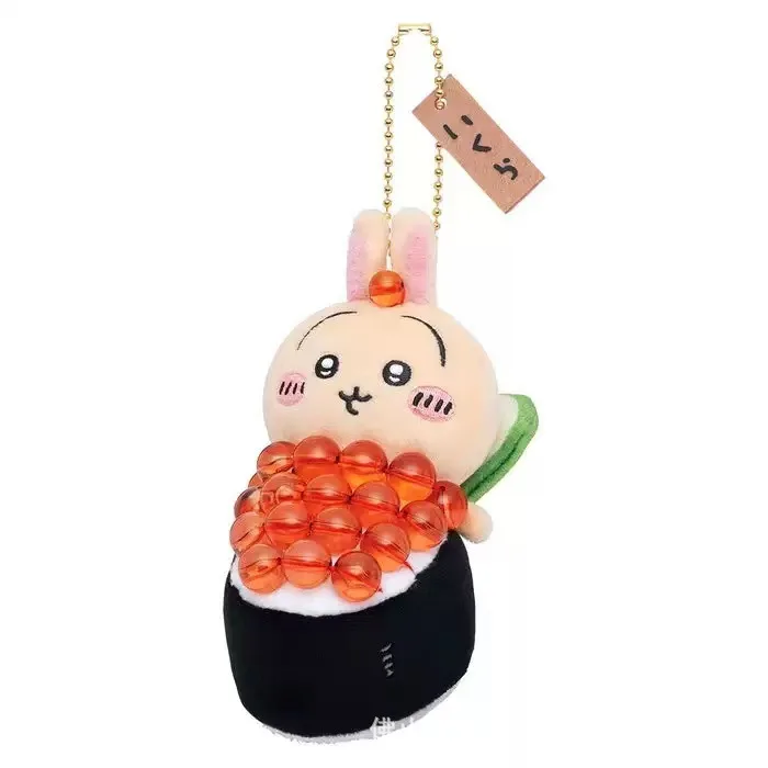 Chiikawa Jiikawa New Sushi Series Pendant Black Tea Cup Usaki Xiaobajiyi