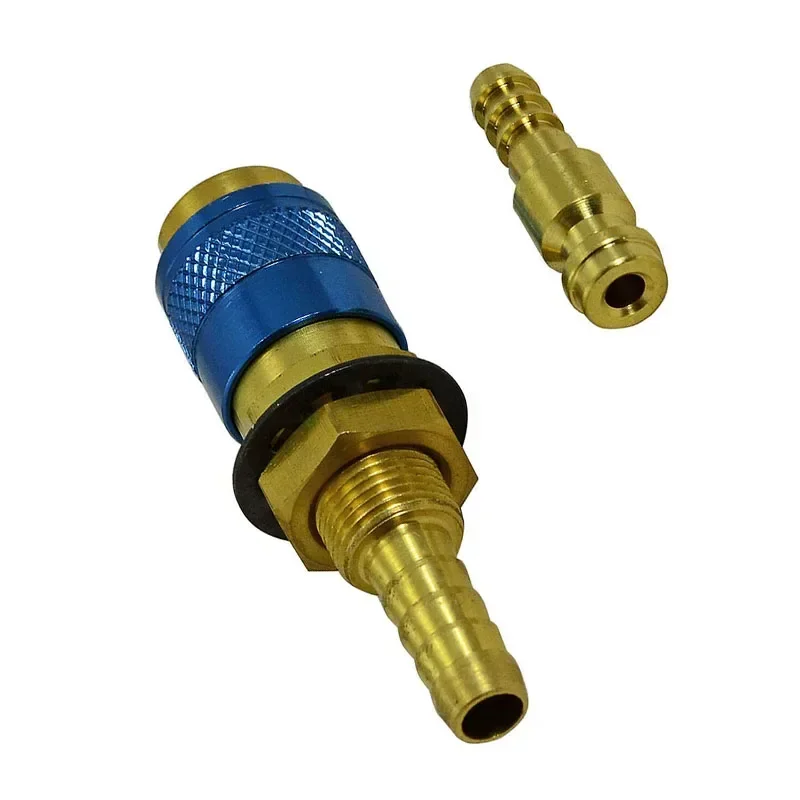 

TIG Welding Gas & Water Quick Connector Fitting Hose Connector Set TIG Welding Gas & Water Quick Connector Fitting Hose Connecto