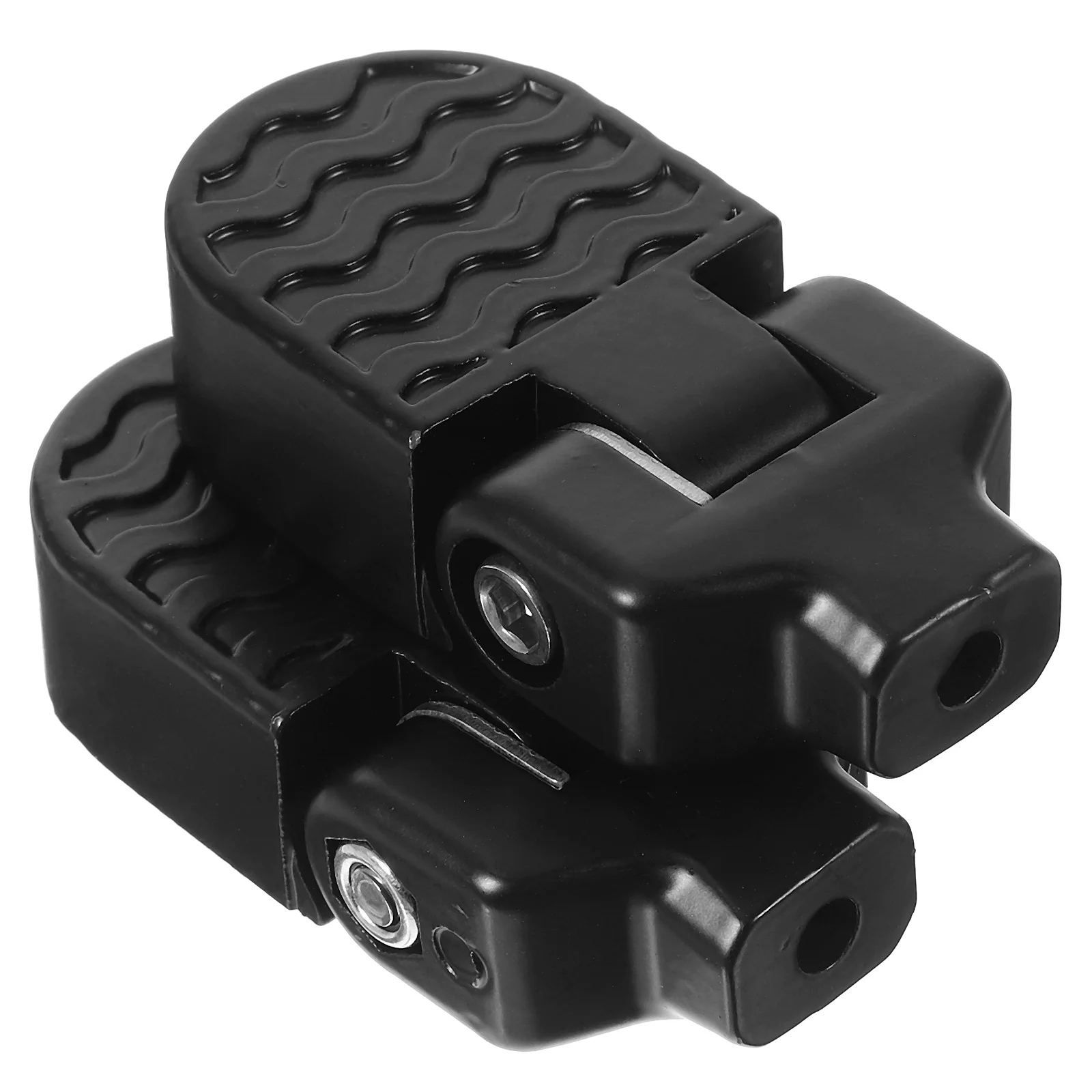 

1Pair Bike Rear Footrest Solid Aluminum Alloy Foldable Pedal for Mountain Common Bicycle Bike Non-Slip Support