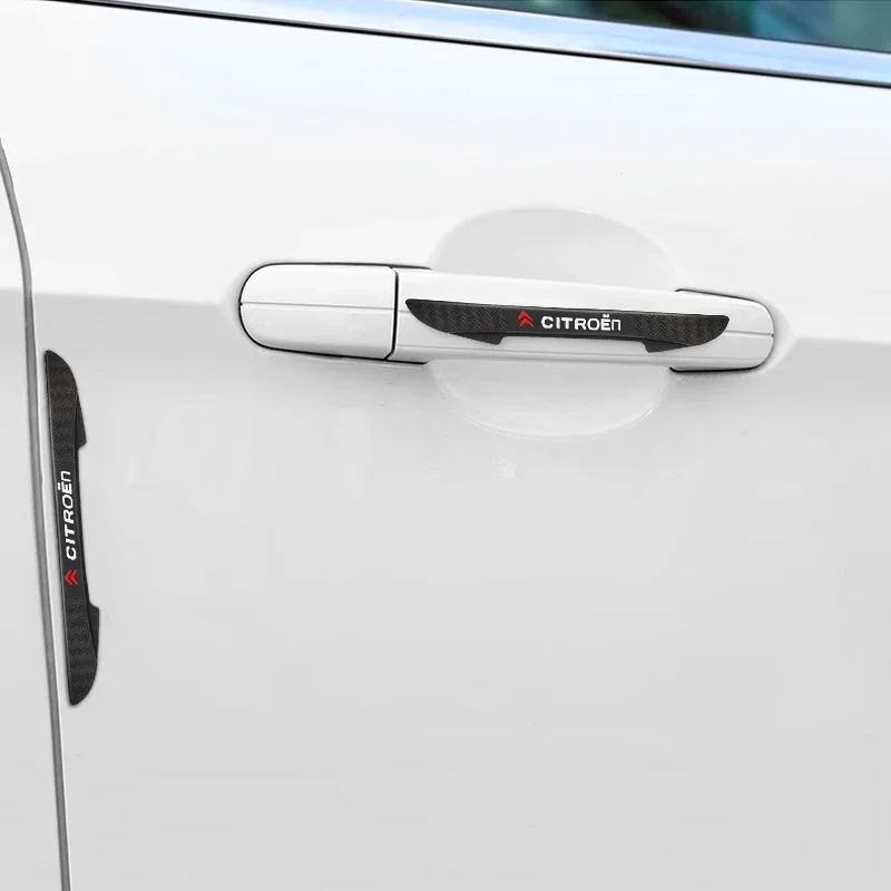4 قطعة الوفير المضادة للتصادم قطاع باب السيارة خدش حامي ملصقات لسيتروين C إليس C2 C3 C4 الكبرى بيكاسو C5 C6 C8 كسارا #4