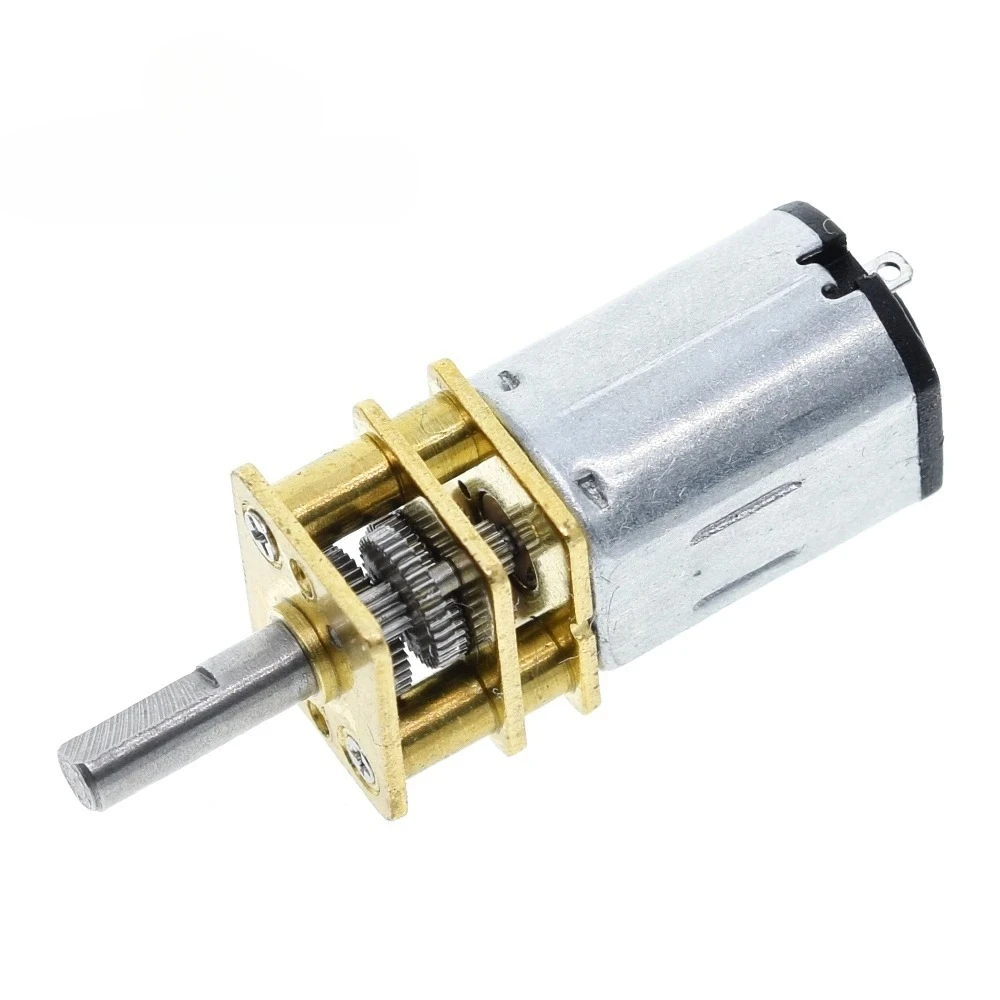 1/2/5PCS DC 6V 30RPM 200RPM N20 Mini Micro Metal Gear Motor with Gearwheel DC Motors GA12-N20