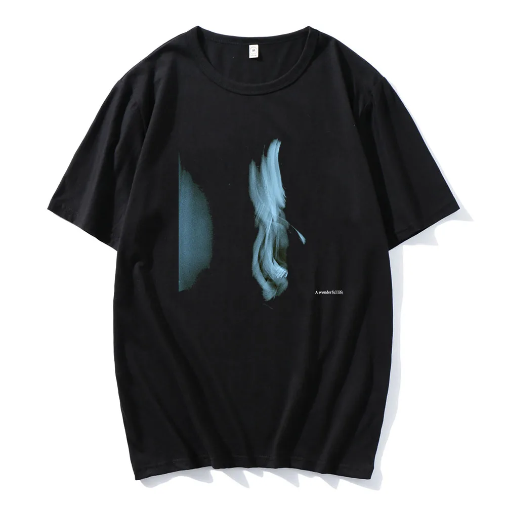 

Футболка Tom Odell Wonderful Life, хлопковая свободная футболка с коротким рукавом, лето 2025, мужская и женская повседневная футболка с круглым вырезом и принтом