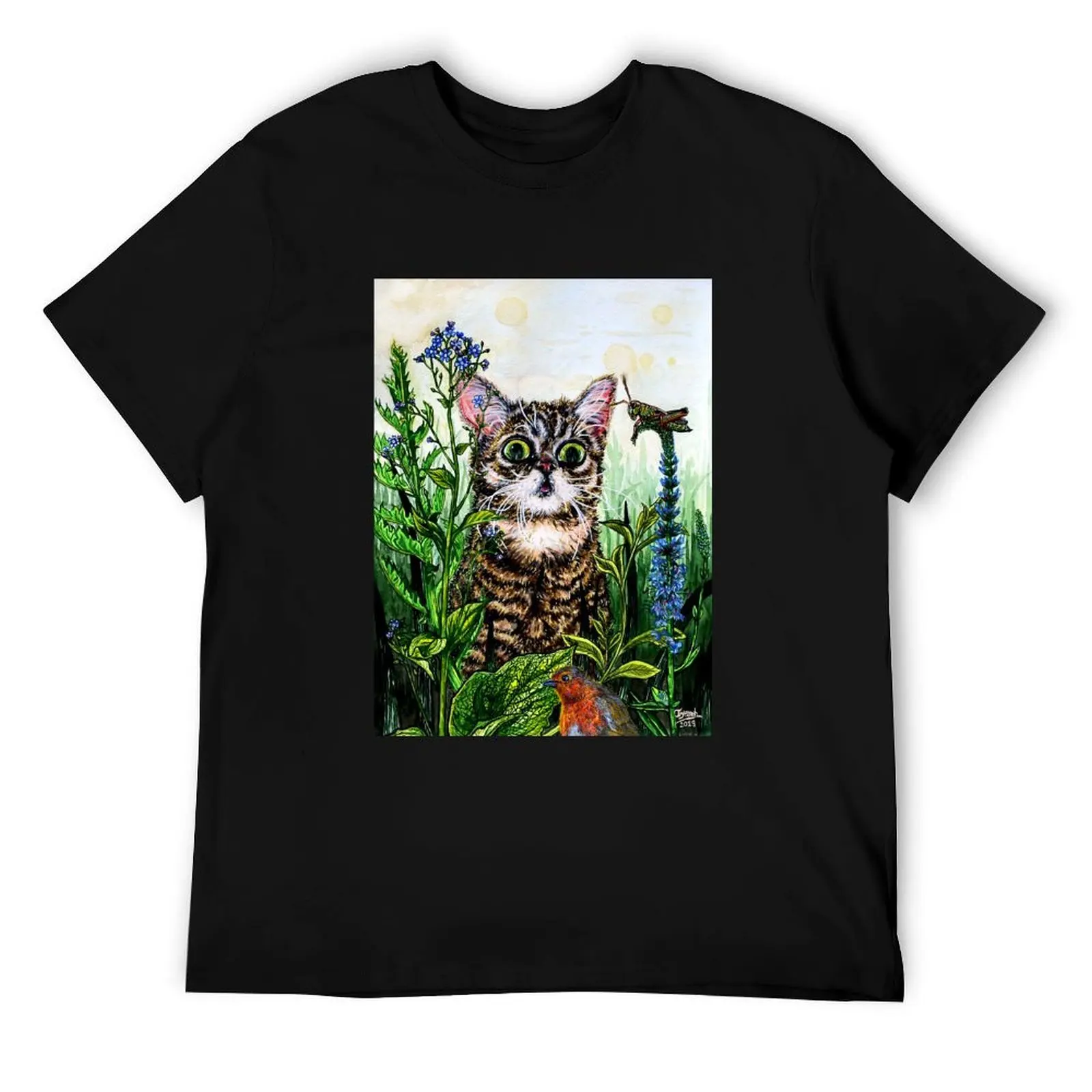 

Футболка Lil Bub aanding, футболка с аниме, мужская футболка, футболка из тяжелого хлопка