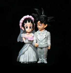 10 Cm Anime Dragon Ball Z Son Goku Sosok Model Mainan ChiChi Menikah Dengan Model Lucu Koleksi Hadiah Mainan Goku Aciton Sosok Mobil Ornamen 10 angka chichi penjualan terbaik - №