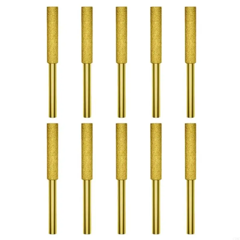 10pcs/set chainsaw acido cumpellatura pietra macinazione per metallo in lega C7AC