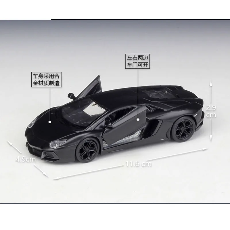 

1/36 Aventador LP700 Alloy Car Model Diecasts & Toy Vehicles Metal Toy Car Model Pull Back High Simulation Collection Kids Gift