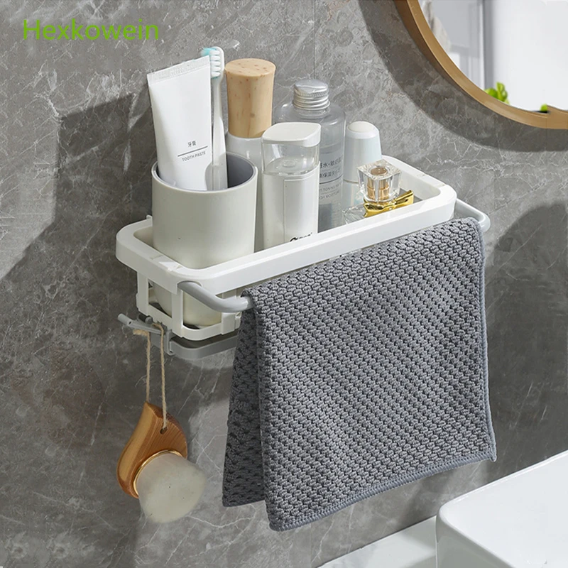 Kitchen Dish Sponge Sink Holder Drain Rack Storage Shelf Bathroom Organizer Shelves Hanging Rack Organizer Accessories