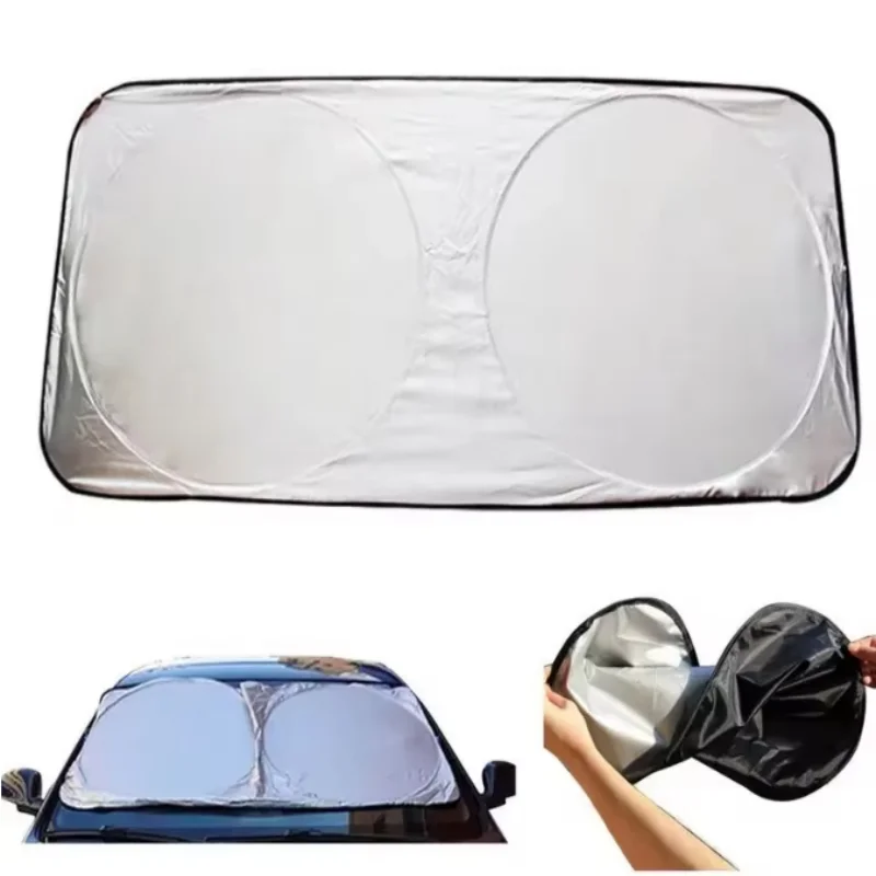 

Car Window Sunshade Cover Sun Shade Windshield Visor Protector Windscreen Folding Auto UV Protection Curtain Styling Accessories