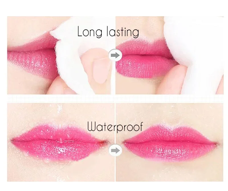 Langdurige Jelly Flower Lipstick Make-up Temperatuur Veranderd Kleurrijke Lippenbalsem Roze Transparante Hydraterende Lippenbalsem