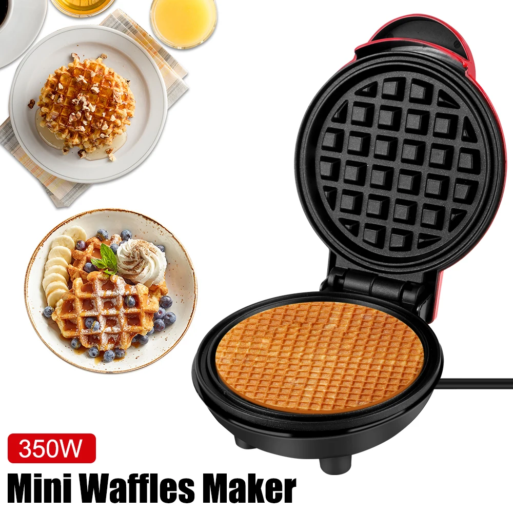 Mini Electric Waffles Maker Bubble Egg Cake Oven Breakfast Waffle Molds Egg Cake Oven Pan Eggette Machine Mini Waffle Pot