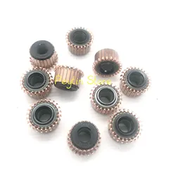 10Pcs 10x14x22.5mm 24P Hook Type Copper Bars Electric Motor Commutator SD Series