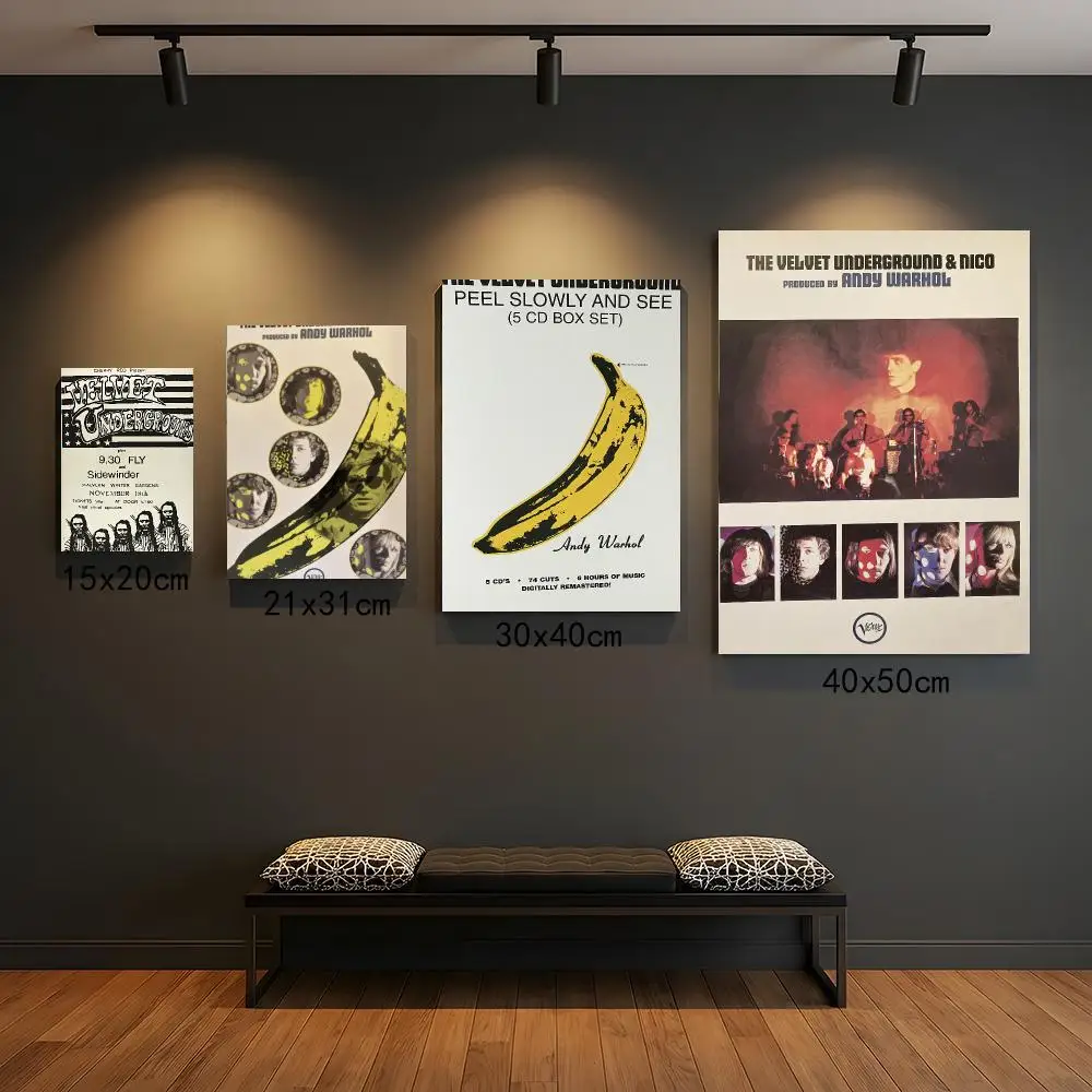 band T-The Velvet Underground-D Painting Calligraphy Elegant Botanical Decor for Living Room Modern Interior Design