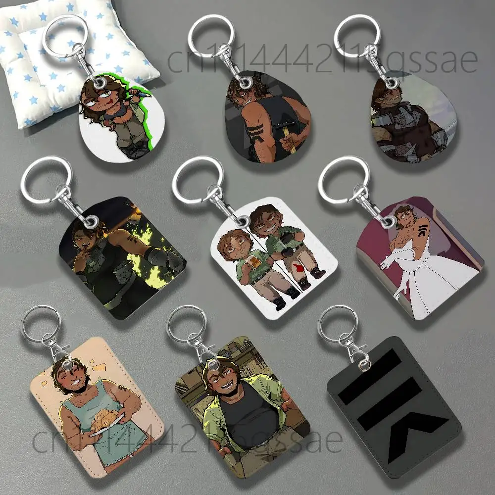 Game YKMET S-Strade For AirTag Case Card Sleeve Holder ID Credit Bank Access Keychain For Air Tag Shell