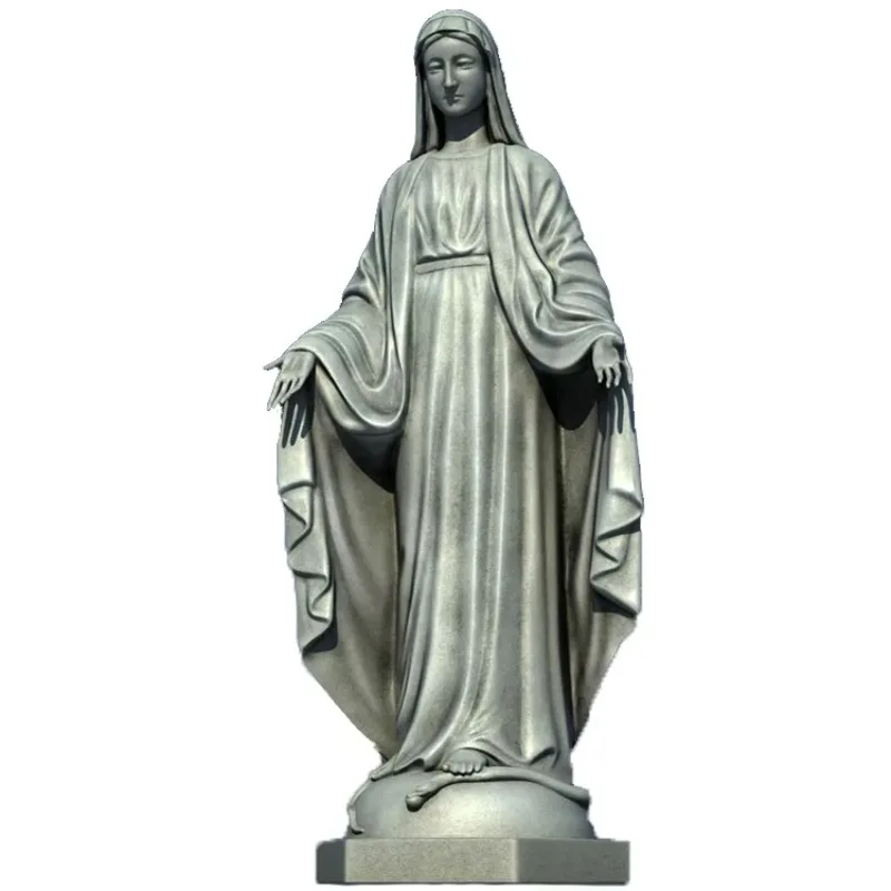 Marmorstatue, Marmor Segen Mutter Maria Statue