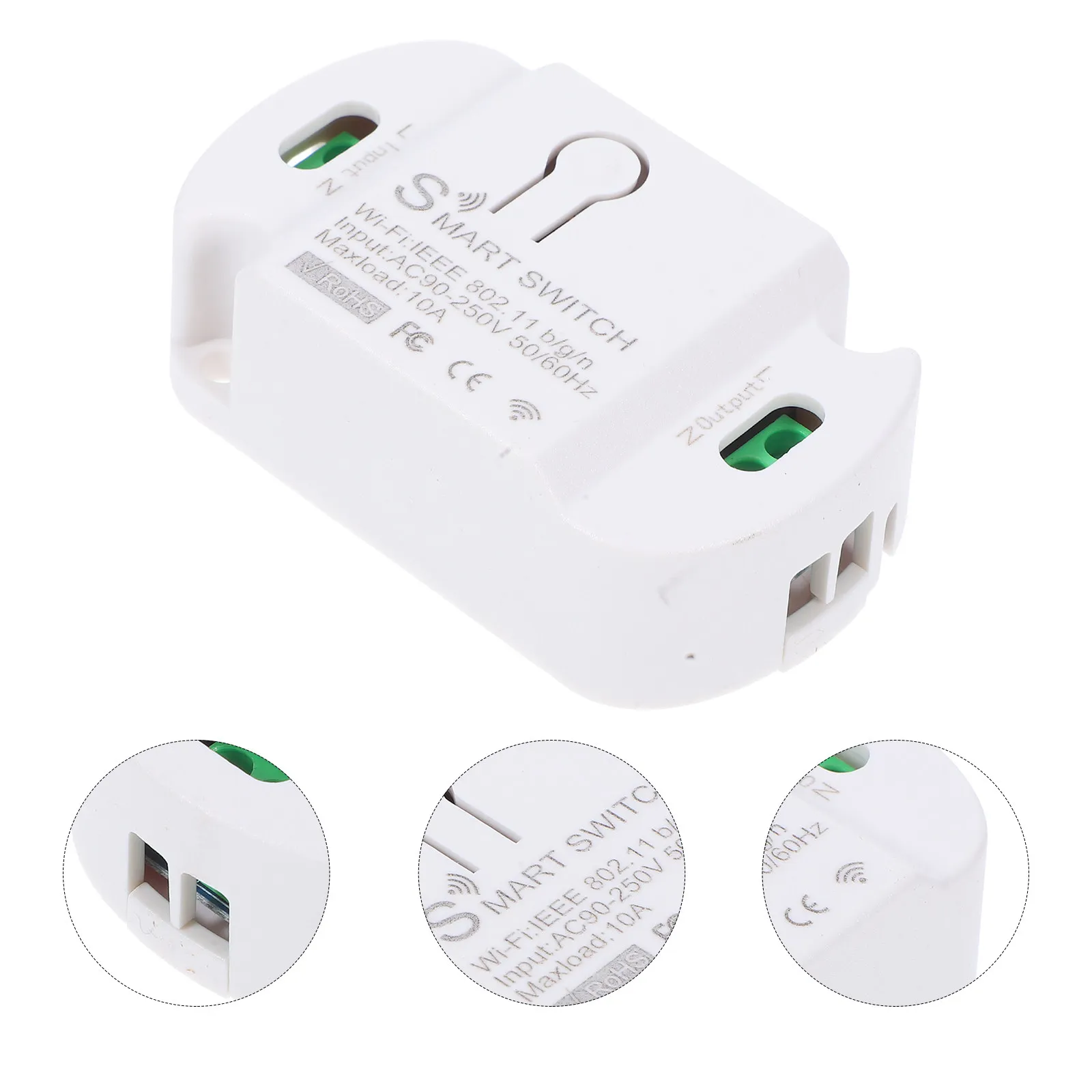 Smart WiFi Light Switch Wireless Home Control No Wiring Needed App-Driven Light Controller with Timer Function for Energy Saving