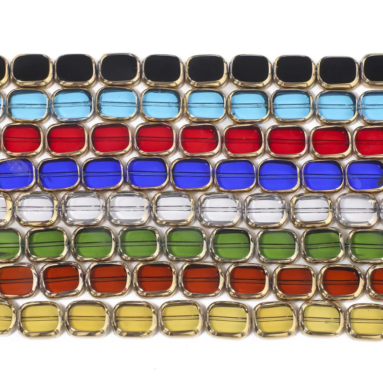 ลูกปัดแก้วทรงสี่เหลี่ยมผืนผ้าข - Seed Bead Tube บทวิจารณ์และราคา