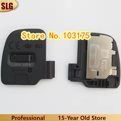 Original New For Sony A6000 ILCE-6000 A6100 A6300 A6400 Black Battery Cover Door cap Lid camera repair part