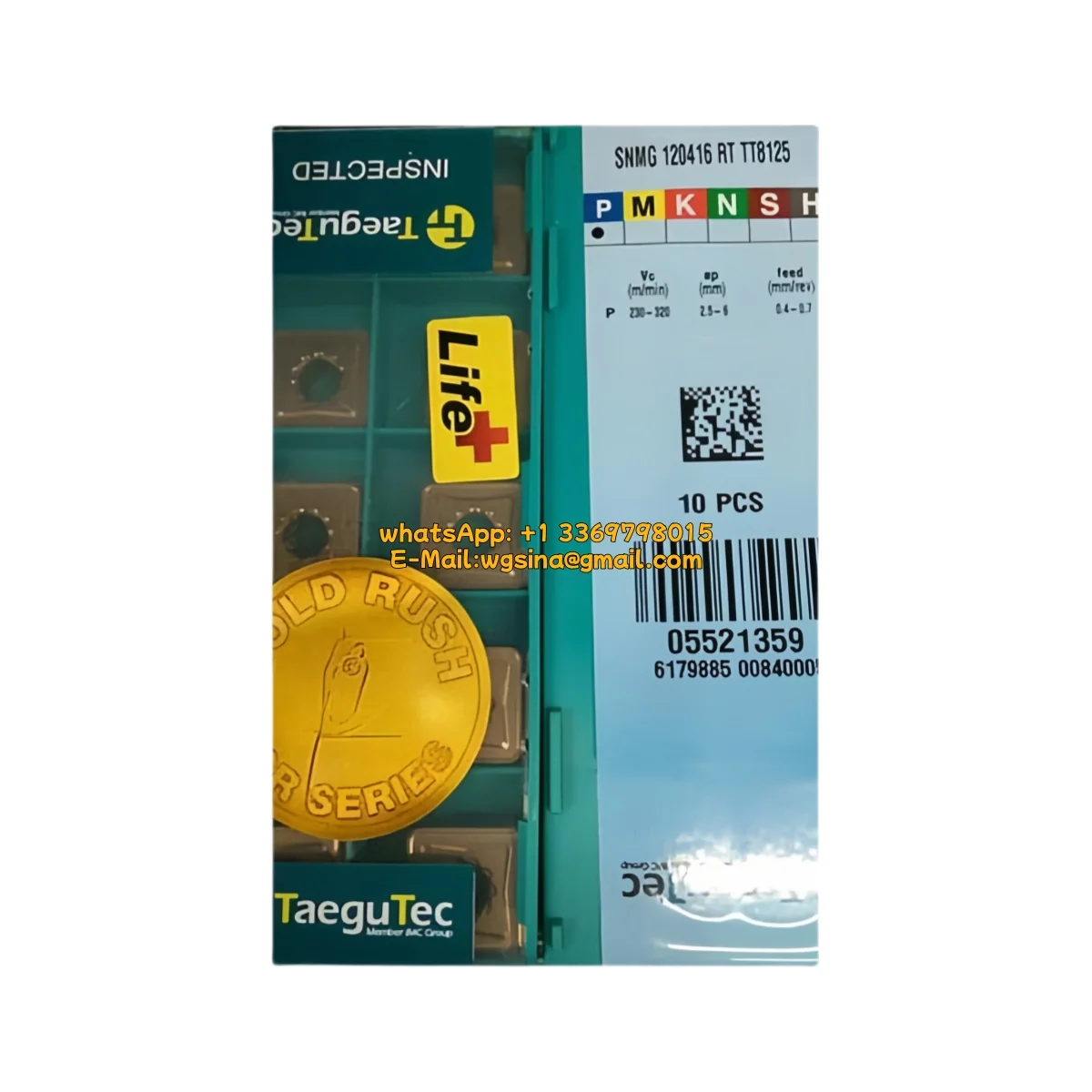 

100% Original SCMT09T3 04 SCMT1204 08 SNMG1204 04 08 SNMG1506 12 TCMT1102 02 04 -MT MC FA FG TT8125B Turning Insert 10pcs