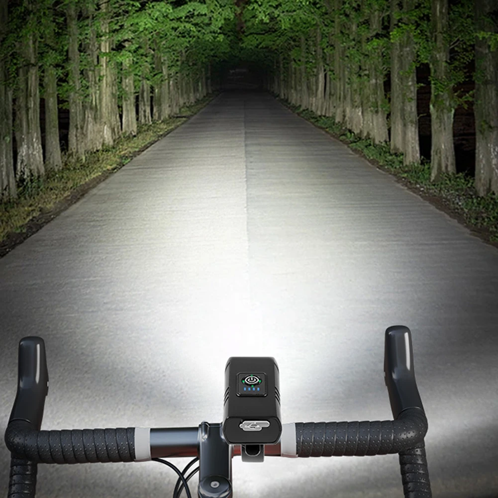

400Lumen LED Front Bicycle Light USB Rechargeable Bike Lights for Night Riding Waterproof Flashlight Bicycle Accessories