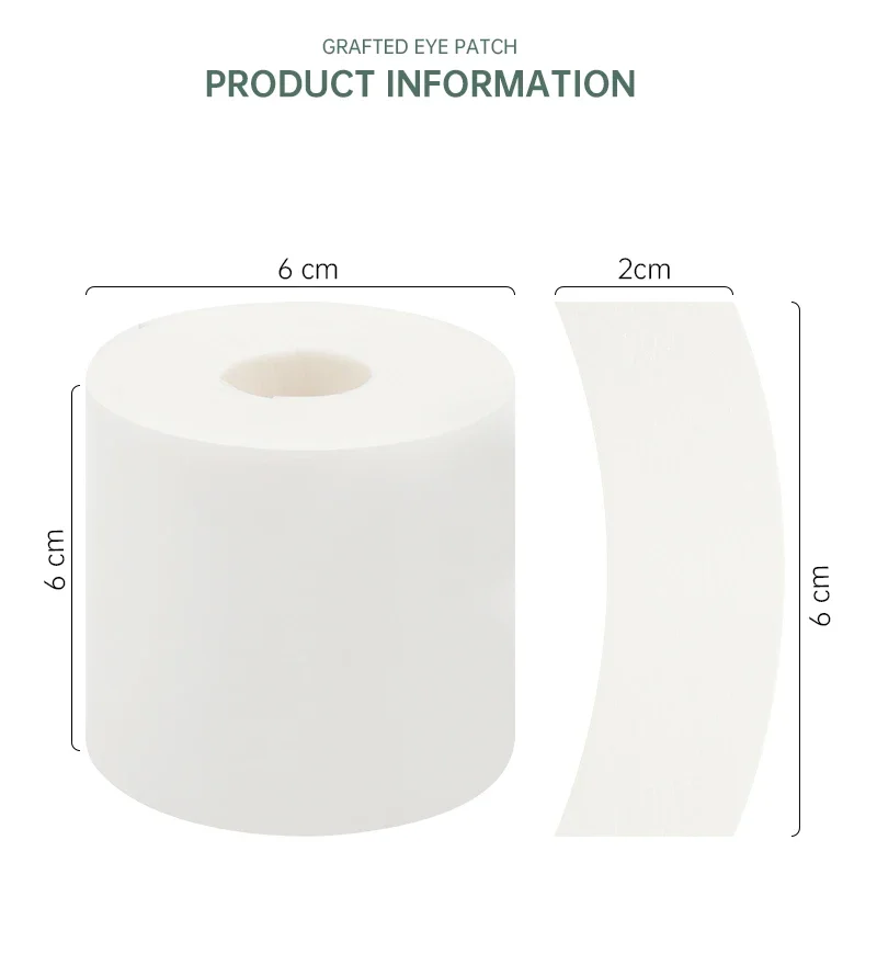 110 Pz/rotolo Nastri Per Gli Occhi Sotto Gli Occhi Patch Schiuma Ciglia Gel Pad Nastro Adesivo Estensione Delle Ciglia Adesivi Eyepad Accessori Per Il Trucco