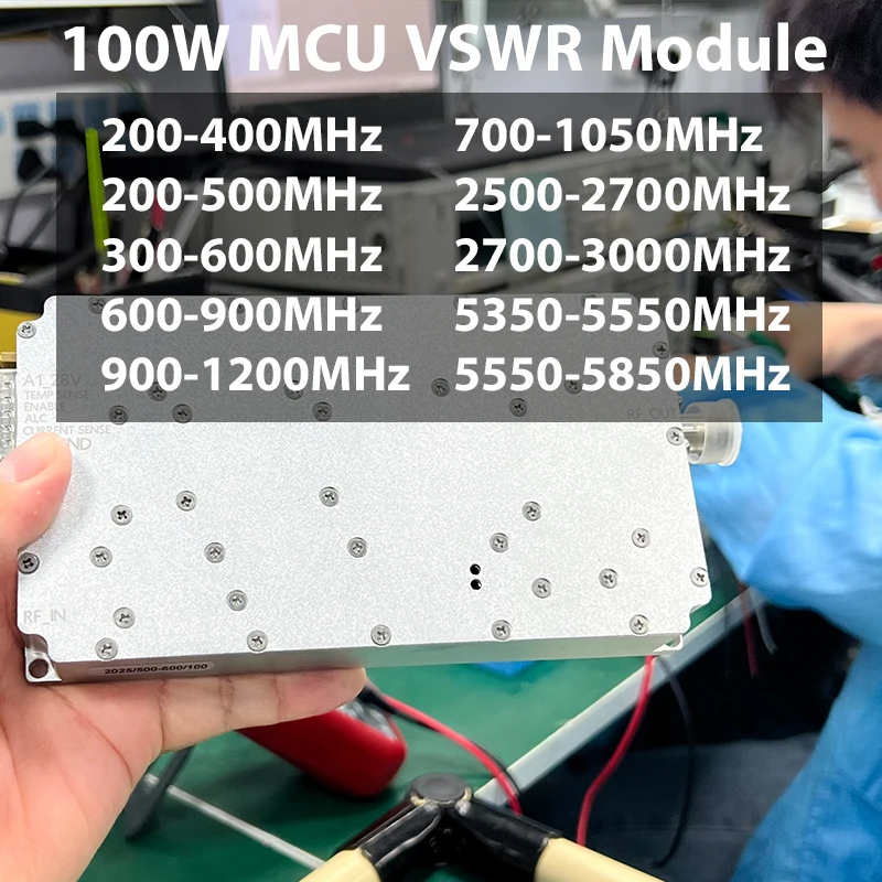 

50 Вт с модулем циркулятора 410-490 МГц 650-750 МГц 800-900 МГц 1050-1250 МГц 2300-2500 МГц Модуль системы управления БПЛА FPV