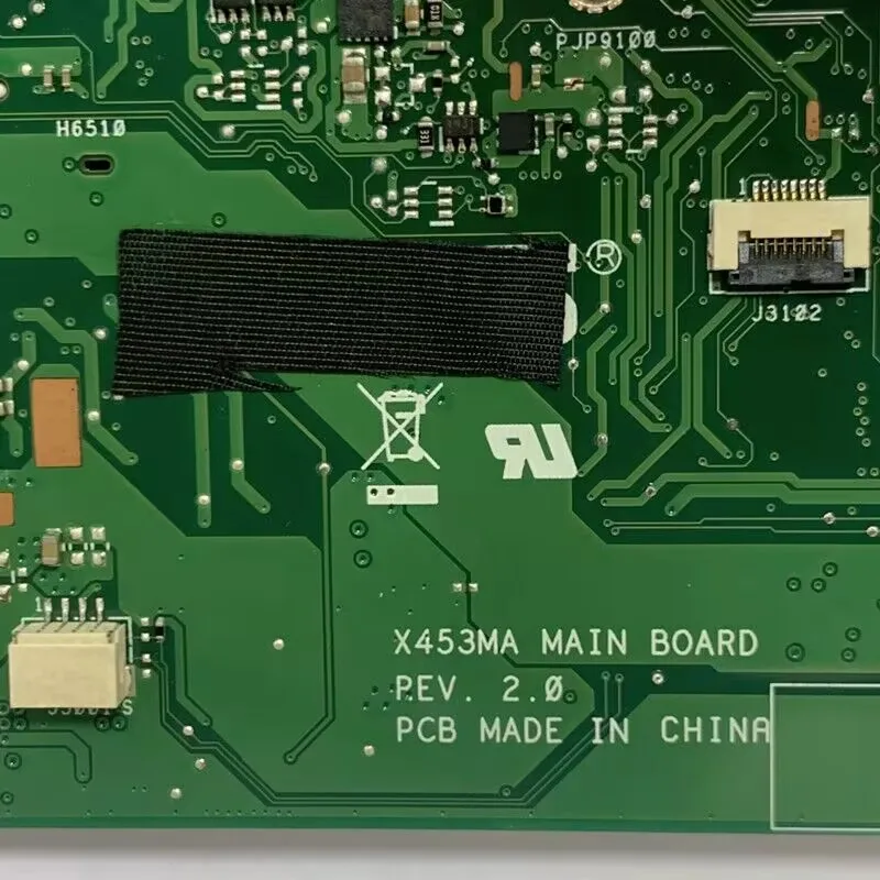 

Для ASUS Высокое качество X453MA REV.2.0 с процессором SR1YV N2940, материнская плата для ноутбука, 100% полностью протестирована, работает хорошо